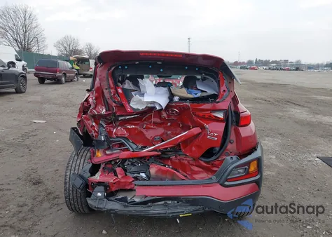 2019 Hyundai Kona Limited z USA, uszkodzony, nr VIN KM8K3CA55KU252054